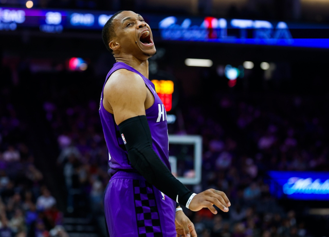 威少生涯第18季三双破纪录 国王力克快船